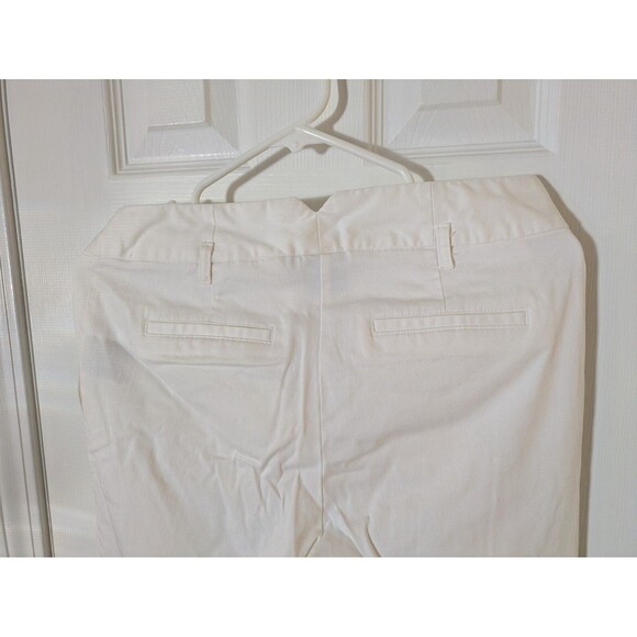 Worthington Women's White Modern Fit Straight Leg Dress Pants Size 4 Stretch - Picture 8 of 10